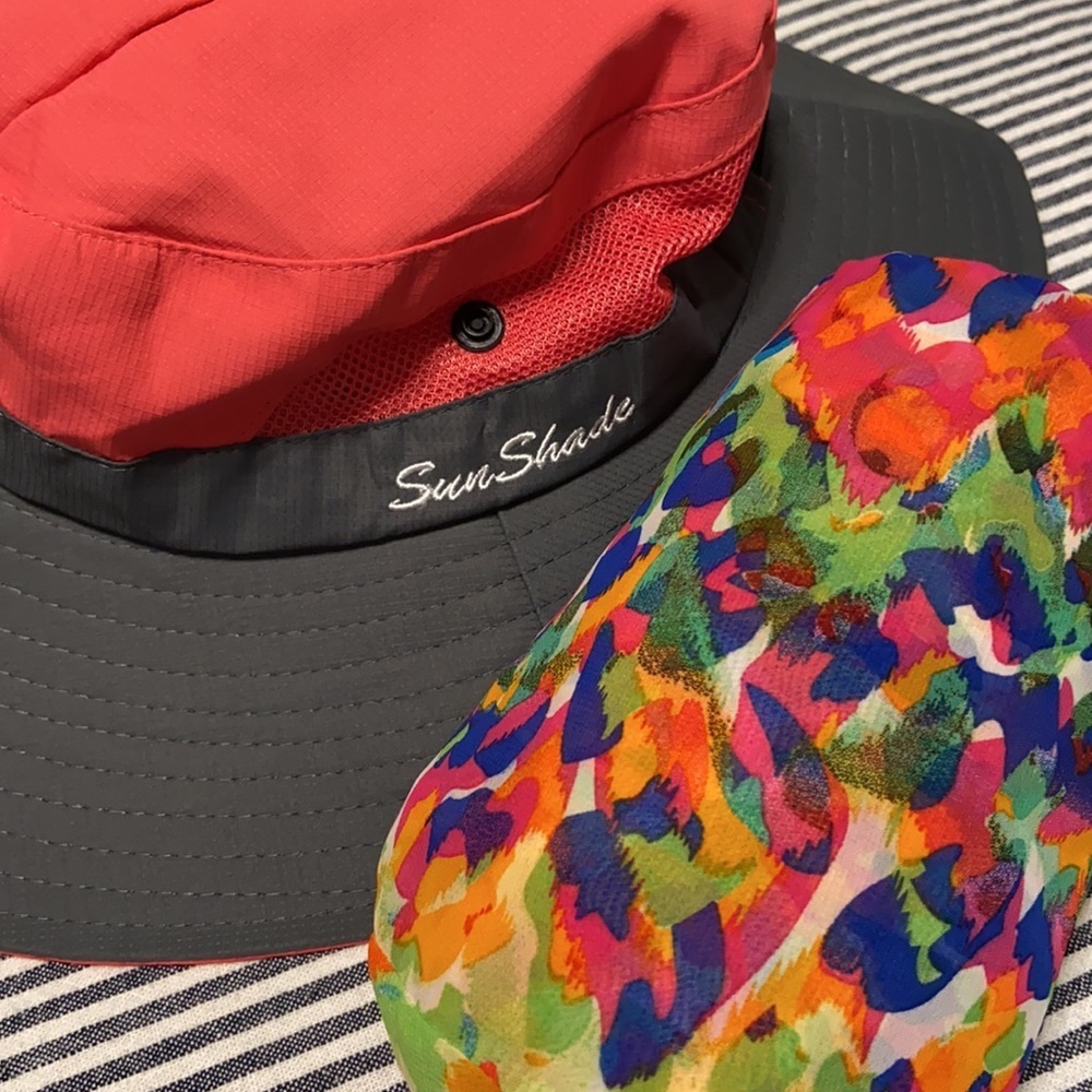 Pool Cover Up and Sun Shade Hat - Set - Picture 13 of 13